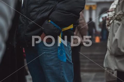 Ukraine, Kiev, November 23, 2013: Anti-Government Protest In Kiev, Ukraine Stock Photos