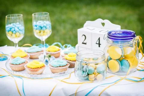 Ukraine macaroons Foto stock