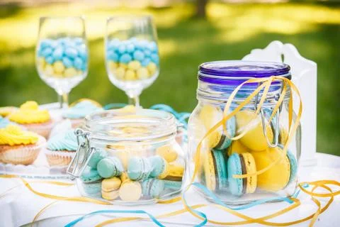 Ukraine macaroons Stock Photos