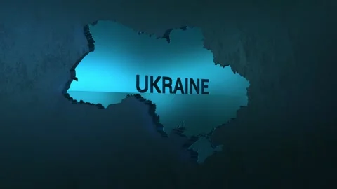 Ukraine Map 库存影片 277901267