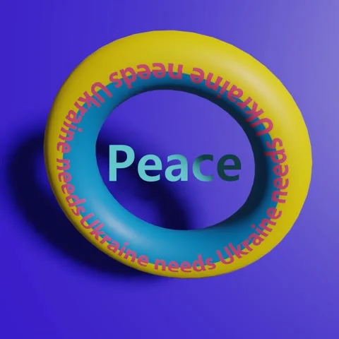 Ukraine needs #Peace Stock Footage 183854440