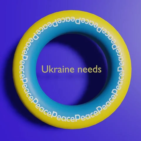 Ukraine needs #Peace Stock Footage 183854447