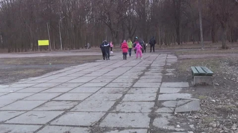 Ukraine,  park 스톡 동영상 47744262