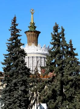 The Ukraine pavilion Stock Photos