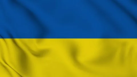 Ukraine waving flag Video stock 259414341