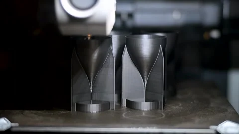 Ukraine's new expendable arsenal: printers build attack drones for the war Stock Footage 313320926