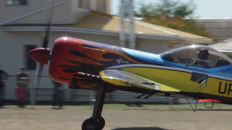 Ukrainian Airplane Video stock 32846957