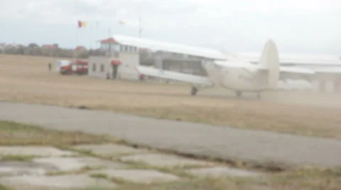 Ukrainian Airplane Video stock 32848047