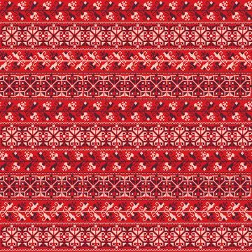 Ukrainian ebroidery pattern Stock Illustration