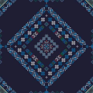 Ukrainian ebroidery pattern Stock Illustration