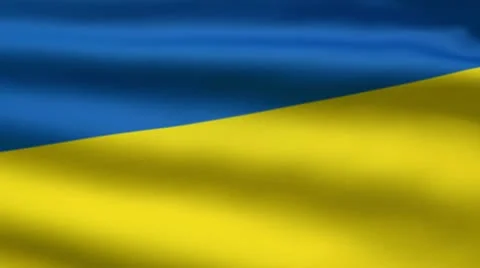 Ukrainian flag Stock Footage 11618048