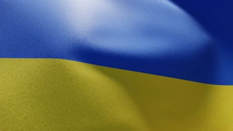 Ukrainian flag Stock Footage 278457390