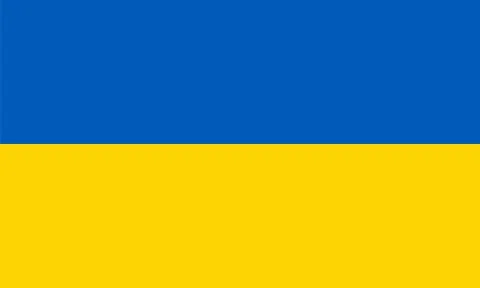 Ukrainian flag Stock Illustration