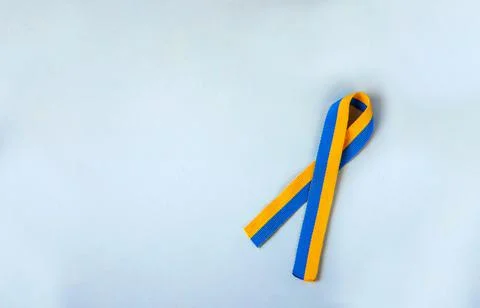 Ukrainian flag 스톡 사진