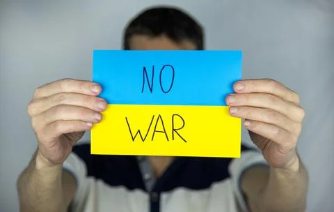 Ukrainian flag Foto stock