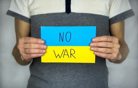 Ukrainian flag Stock Photos