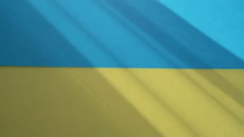 Ukrainian flan in the sun Stock-Footage 174376820