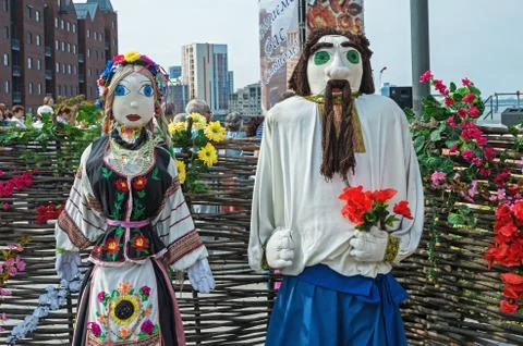 Ukrainian folklore Stock Photos