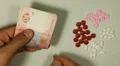 Ukrainian Hryvna UAH, Counting Drugs and Money, Health Care, Colorful Pills HD Footage