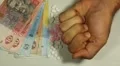 Ukrainian Hryvna UAH, Counting Drugs and Money, Health Care, Colorful Pills HD Footage