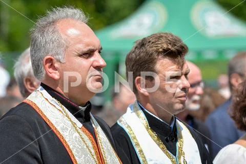 Ukrainian Independence Day in Toronto Stock Photos