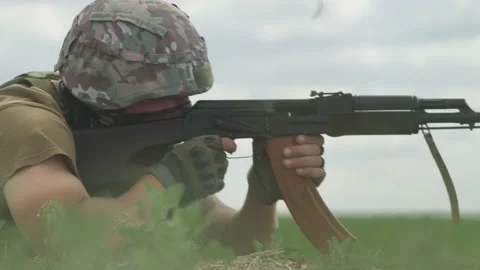 Ukrainian millitary training Stock Footage 202514579
