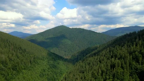 Ukrainian mountains Carpathians Stock Footage 157551677