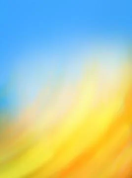 Ukrainian state flag blurred texture. Ukraine  national flag defocused blurry Stock Photos