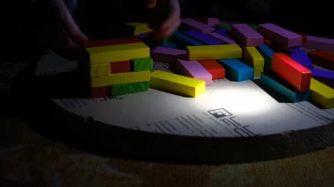 Ukrainians play board games without lights. Blackout Ukraine. Ukrainians have Stock Footage 233532050