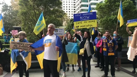 Ukrainians protest to Boycott Pepsi Vídeos de archivo 172291633