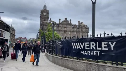 UK's first quantum station opens in Edinburgh, Edinburgh, GB - 02 May 2025 Stock Footage 308196119