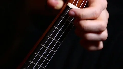 Ukulele basic chords 스톡 동영상 71753350