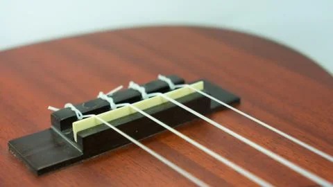 Ukulele bridge Stock Photos