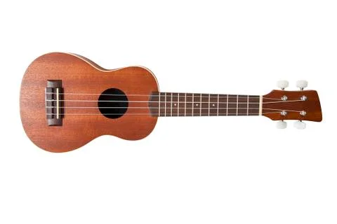 Ukulele with clipping path Foto stock