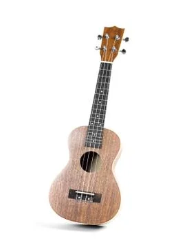 Ukulele. Close up. Isolated on white background 스톡 사진