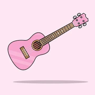 Ukulele Stock Illustration