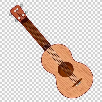 Ukulele Instrument Close-up 스톡 일러스트