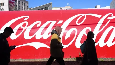 Ulaanbaatar, Mongolia - 10/02/2024: Slow-motion shot of pedestrians Stock Footage 288178700