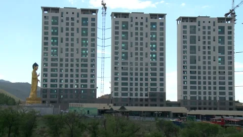 Ulaanbaatar, Mongolia Stock Footage 133568987