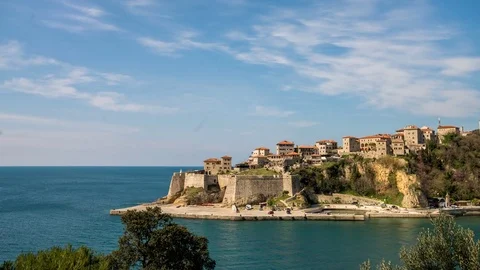 Ulcinj old town 4K Video stock 69824259