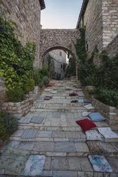Ulcinj Old Town Foto stock