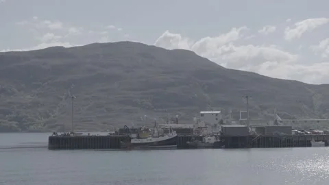 Ullapool Harbour Stock Footage 159418057