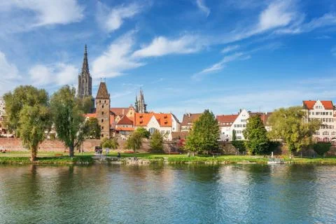 Ulm Cityscape, Germany Stock Photos