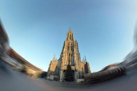 Ulmer Münster Foto stock