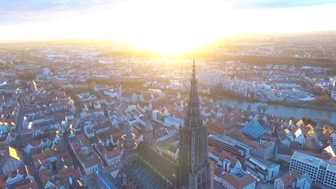 Ulmer Münster in Ulm, Germany Stock Footage 88857611