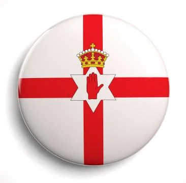 Ulster flag Stock Illustration