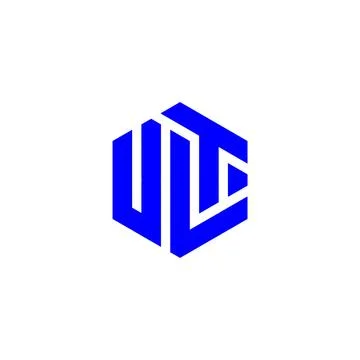ULT Letter monogram Initial Logo Design Template Vector Illustration. ULT e.. Stock Illustration