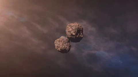 Ultima Thule or 2014 MU69 NASA New Horizons target floating in the Kuiper belt