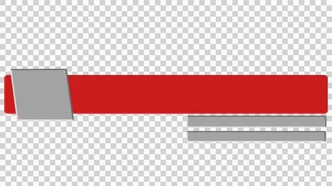 Ultimate Broadcast News Lower Thirds Stock Illustration