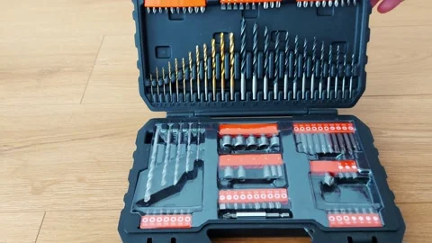 Ultimate Drill Bit Set: Tools for Every Project Vidéo 311152051